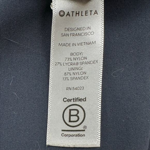 Athleta Steller Pants Womens 2X Navy Black Stretch Pockets Crop Active Trouser - Picture 8 of 14